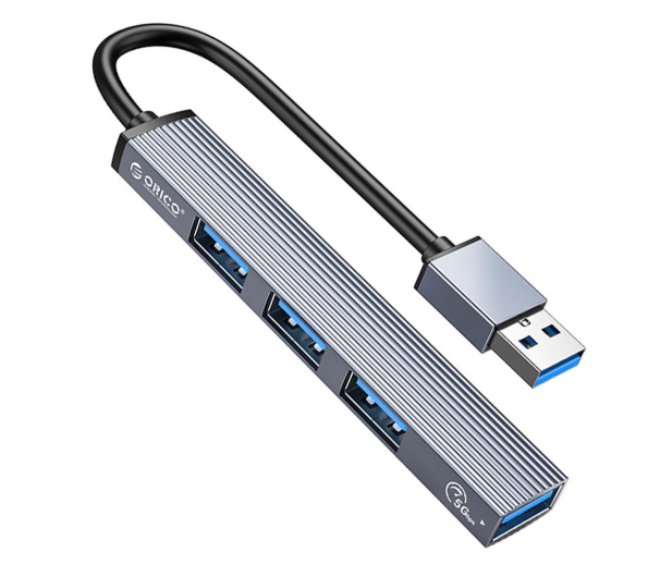 Orico HUB USB-A 4 porty AH-A13-GY-EP-HW - 1283934 - zdjęcie
